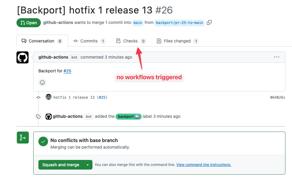 github-action-workflow-trigger-issue