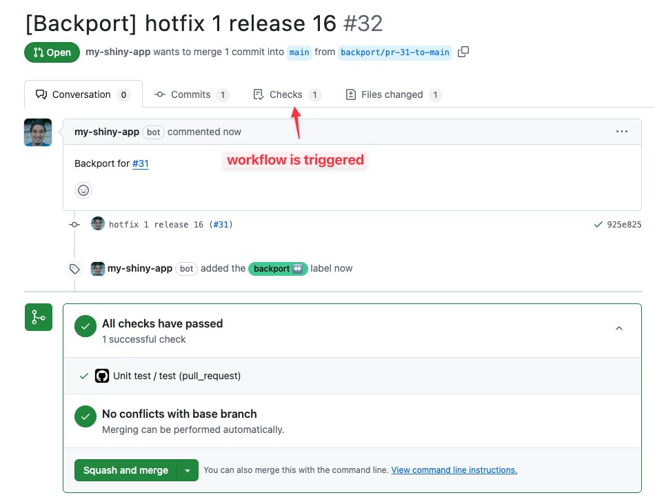 github action PR triggers workflow